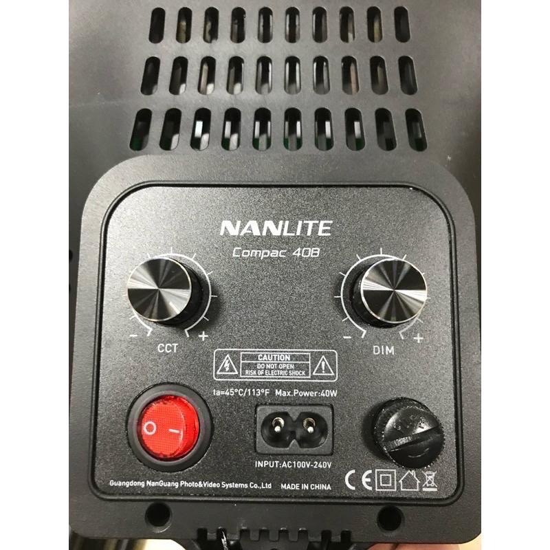 Nanlite 南冠 南光 Compac 40B 可調色溫版 薄型 柔光平板 LED 持續燈-細節圖7