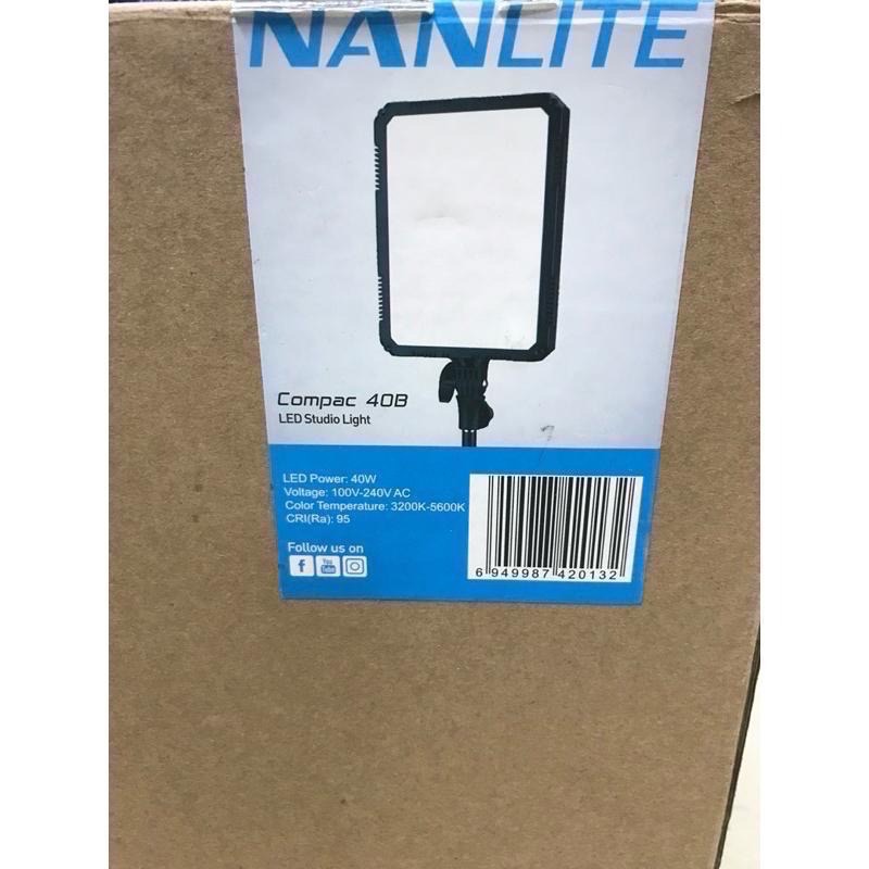Nanlite 南冠 南光 Compac 40B 可調色溫版 薄型 柔光平板 LED 持續燈-細節圖9