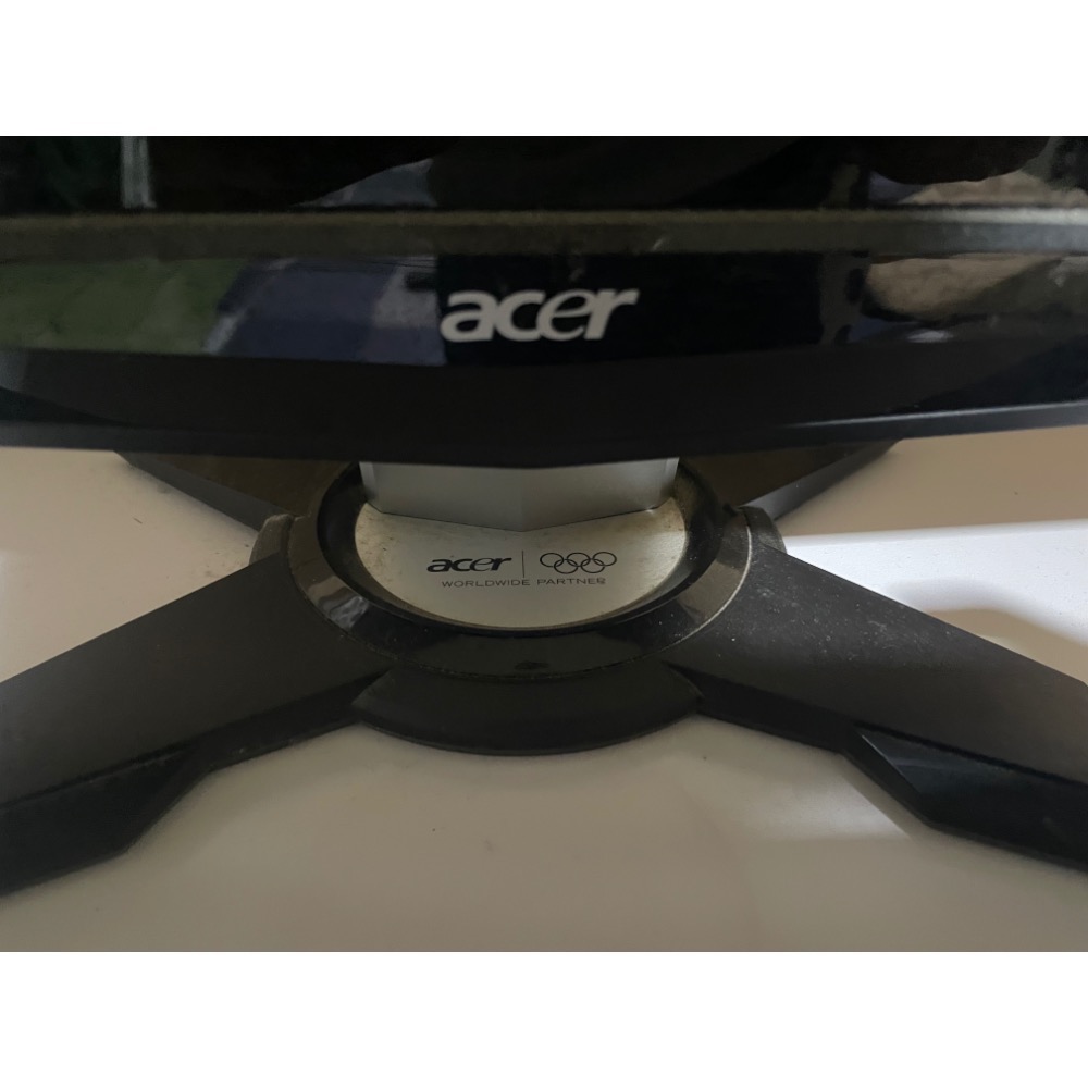 Acer G245H 24吋 電腦螢幕(奧運紀念款) 花屏 瑕疵 零件機 螢幕零件-細節圖10