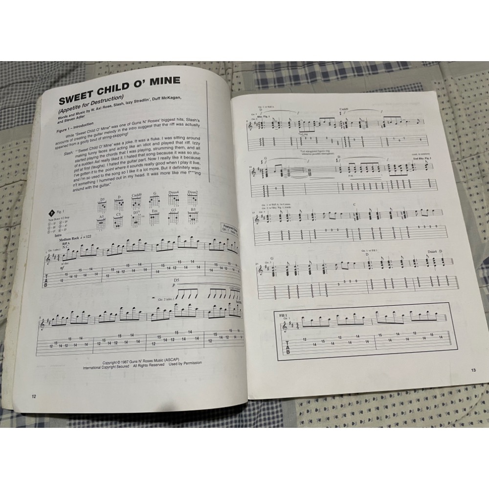 槍與玫瑰 吉他樂譜 The best of Guns N’ Roses - Guitar Signature Licks-細節圖5
