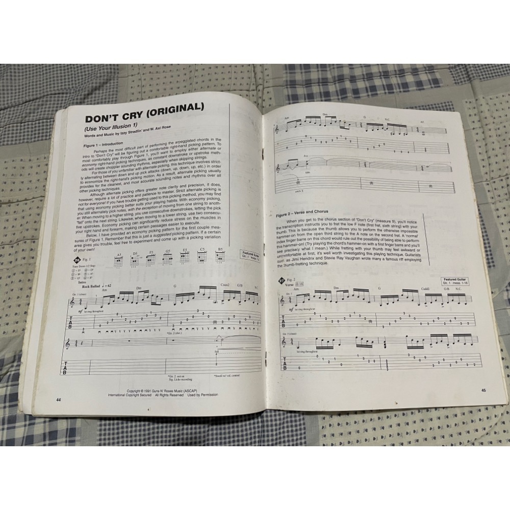 槍與玫瑰 吉他樂譜 The best of Guns N’ Roses - Guitar Signature Licks-細節圖6