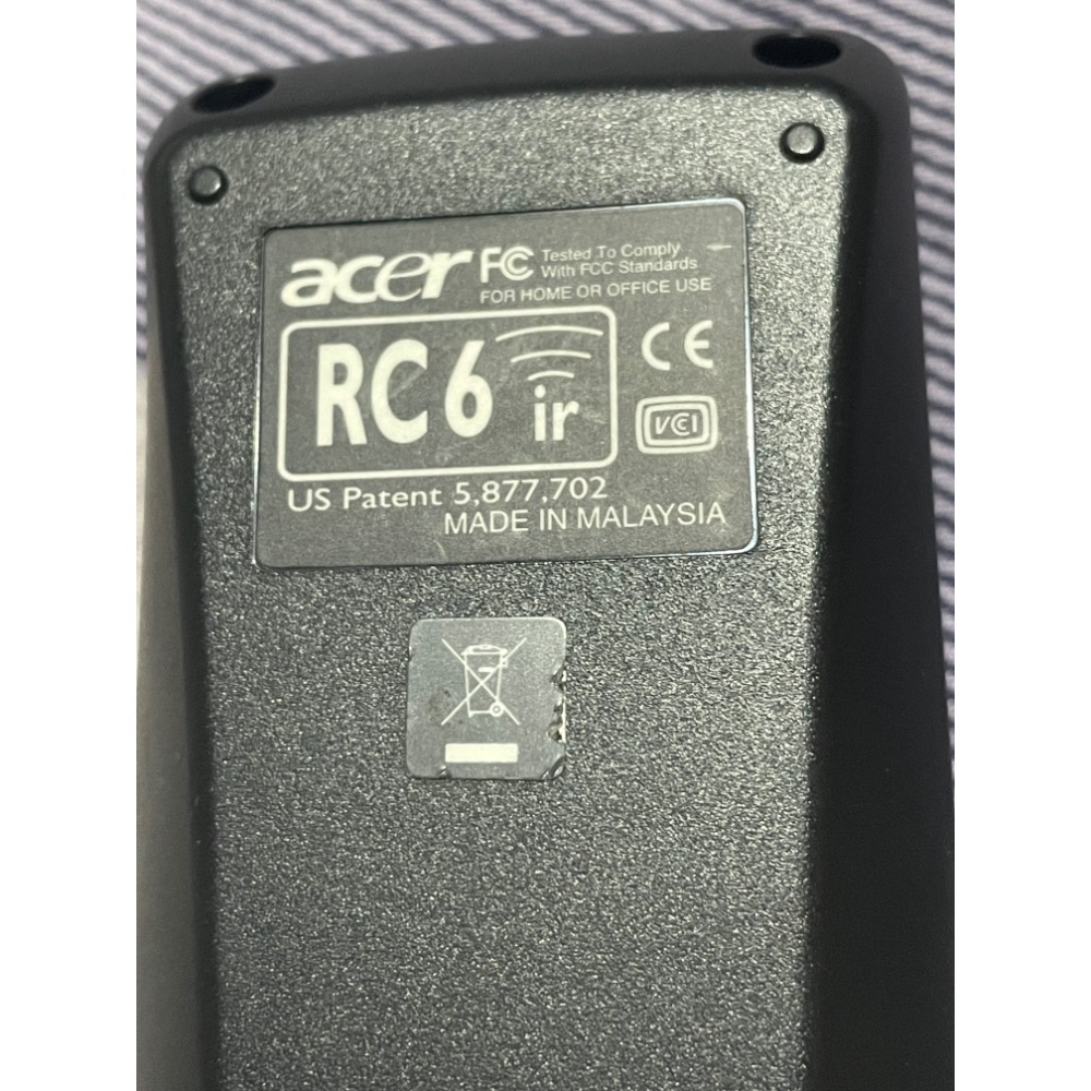 Acer RC6 ir Remote Control 電腦 紅外線遙控器 NAS Windows-細節圖5