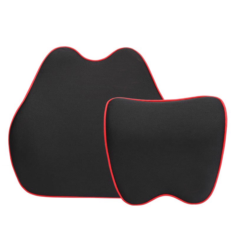 【台灣現貨】車用頭枕 汽車頭枕 靠墊 記憶枕 汽車枕頭 頸枕 護頸枕 腰靠墊 腰靠 靠墊椅背墊 汽車靠墊 頭枕 車枕-細節圖2