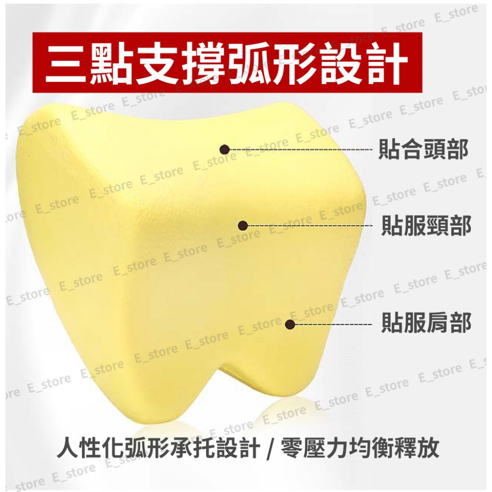 【台灣現貨】車用頭枕 汽車頭枕 靠墊 記憶枕 汽車枕頭 頸枕 護頸枕 腰靠墊 腰靠 靠墊椅背墊 汽車靠墊 頭枕 車枕-細節圖5