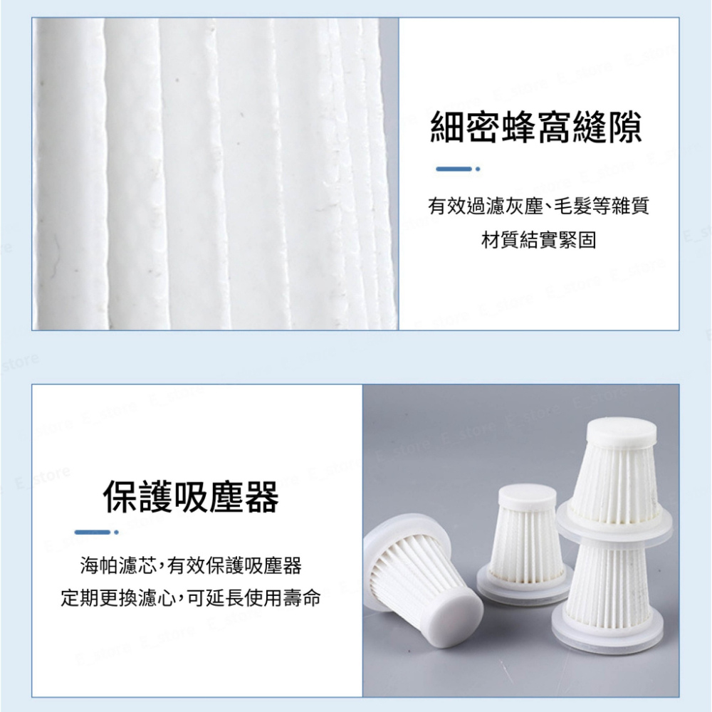 吸塵器濾心 濾網 手持吸塵器濾心 濾芯 替換濾心 可水洗重複使用-細節圖3