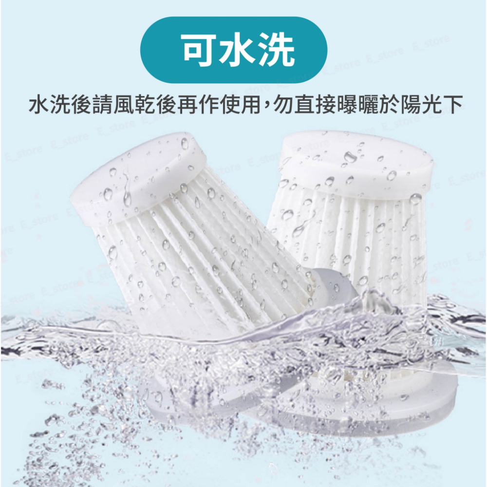 吸塵器濾心 濾網 手持吸塵器濾心 濾芯 替換濾心 可水洗重複使用-細節圖5
