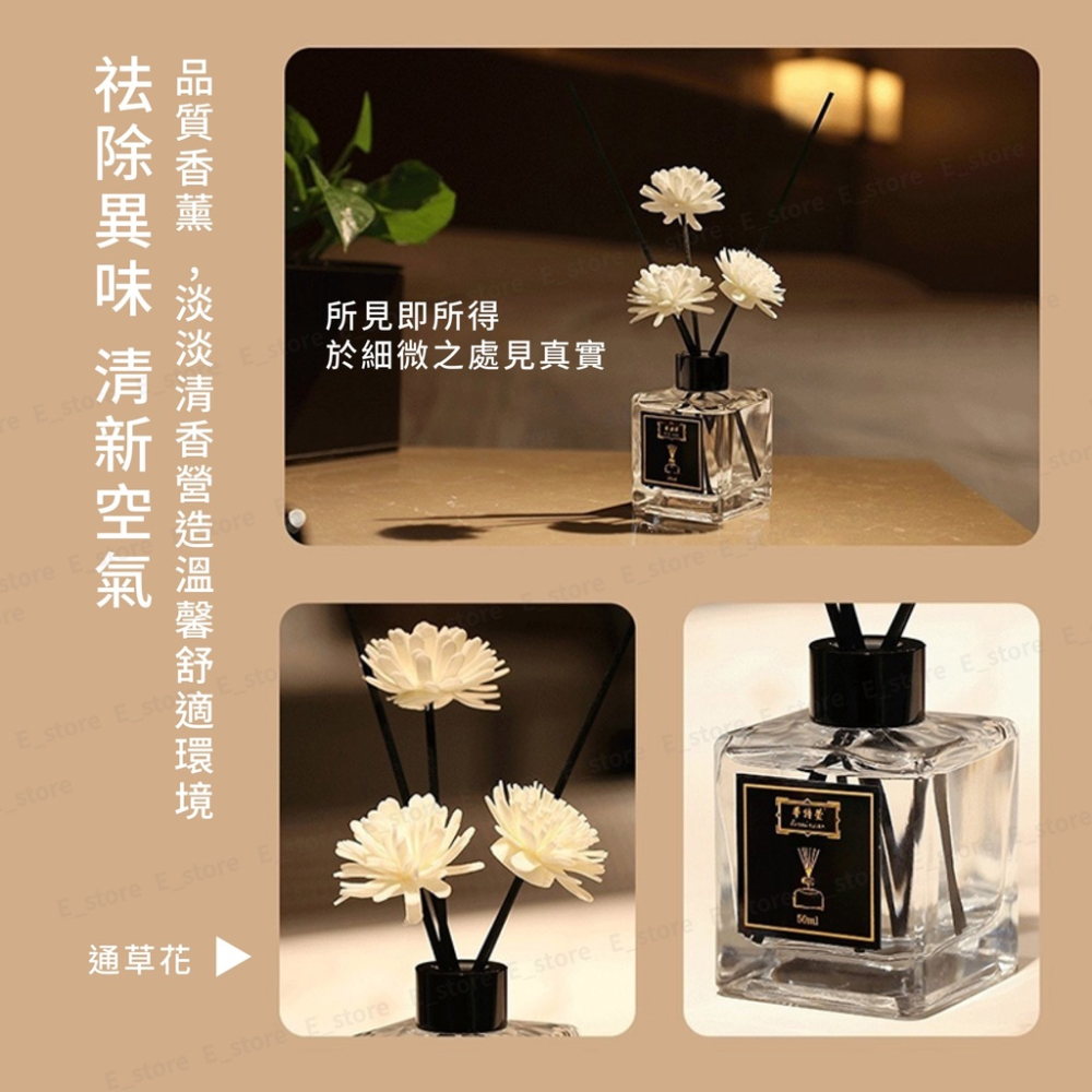 【台灣出貨】擴香瓶 香氛瓶 50ML 無火香薰 芳香劑 廁所除臭 擴香 室內擴香 廁所除臭 香薰瓶 香氛瓶 香氛罐-細節圖2
