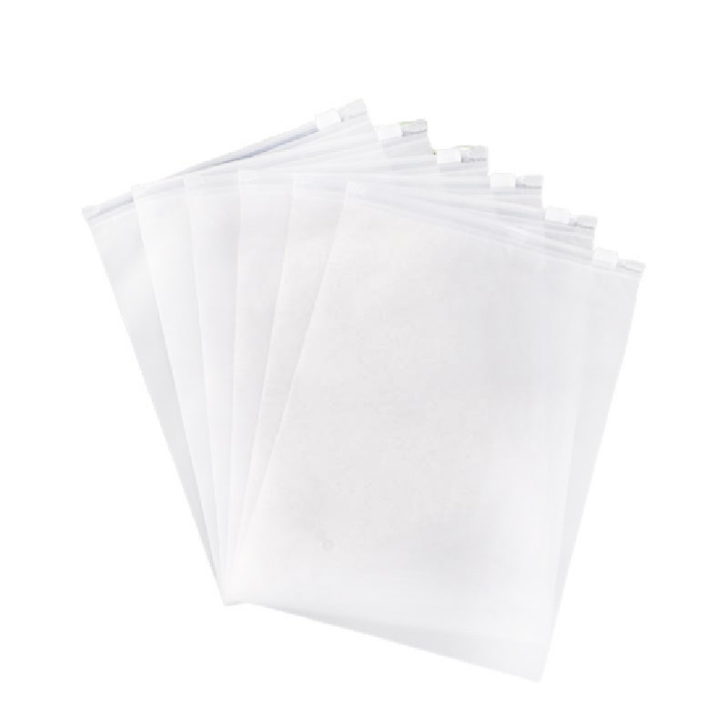 收納袋 防水袋 旅行收納袋 塑料夾鏈袋 衣物收納袋 EVA半透明袋 磨砂袋 束口袋 防塵袋 直版收納袋 袋子 拉鍊袋-細節圖2