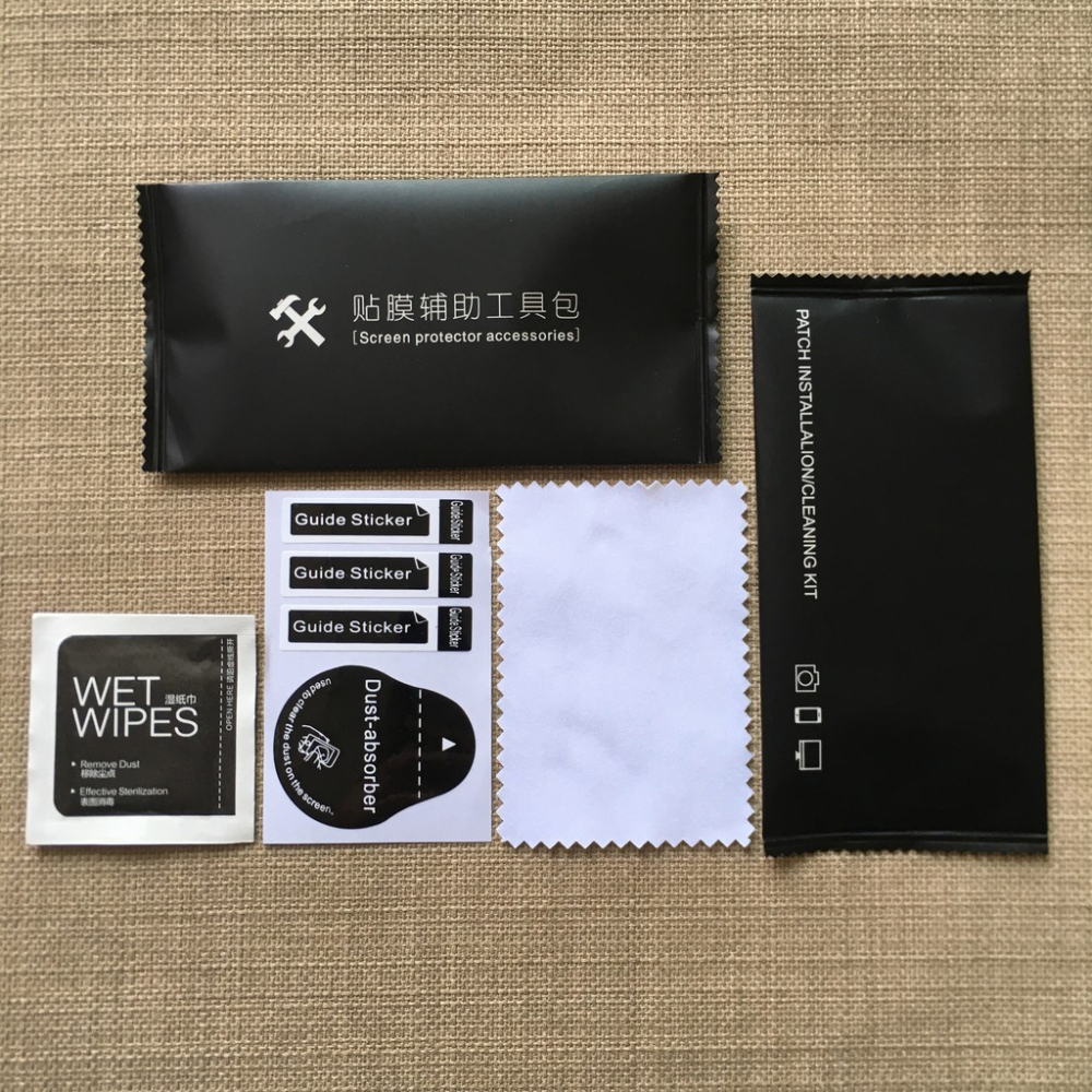 貼膜輔助工具包 貼膜工具 除塵紙 乾溼酒精 玻璃貼工具 拭鏡布 拭淨布 鋼化膜 貼膜 玻璃貼工具 乾溼組合包 便宜-細節圖2