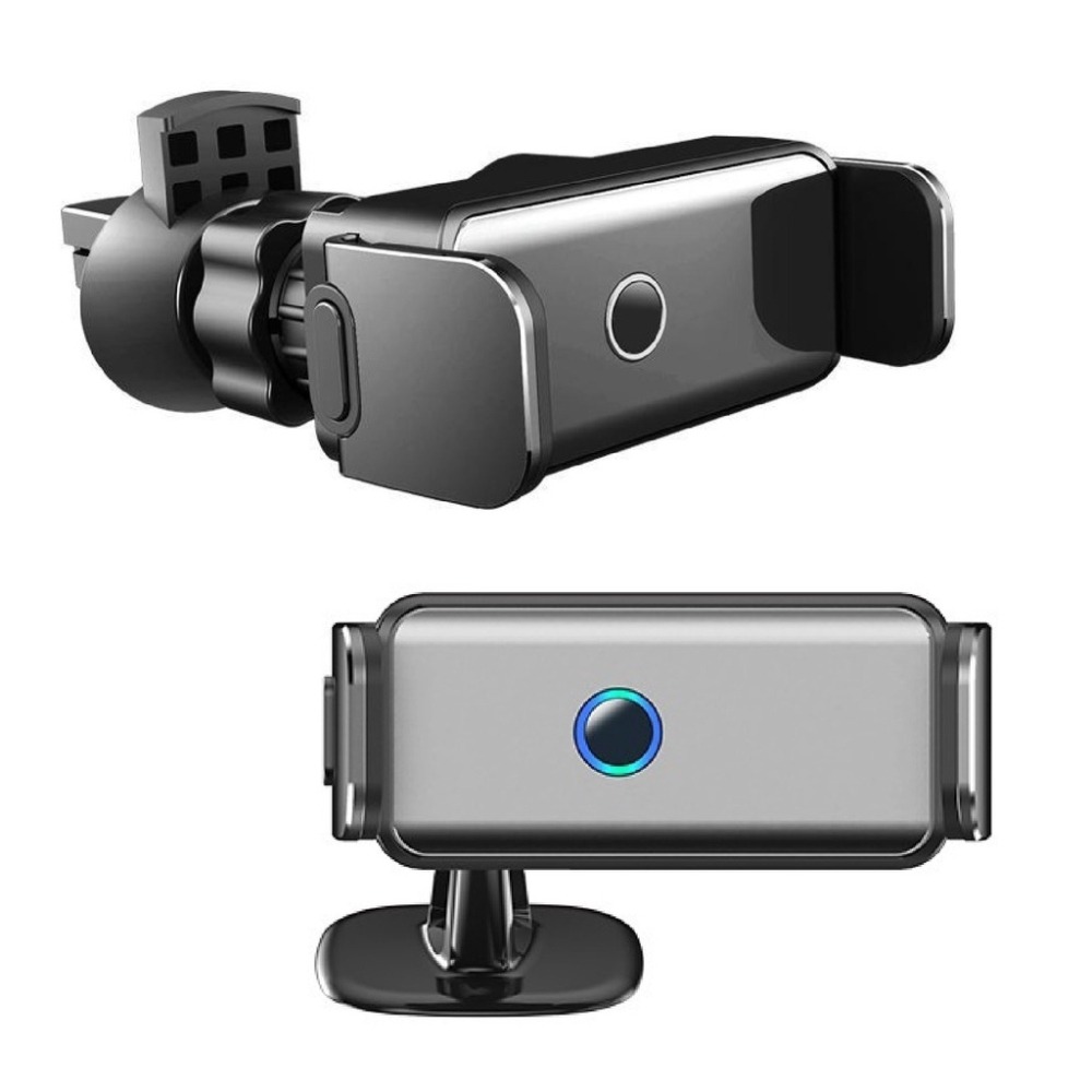 車用電動手機架 汽車手機架 鋁合金 出風口支架 自動夾手機架 電動夾手機架 感應車架 車用手機架 電動車架 車架-細節圖2