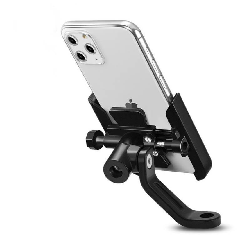 【現貨!附發票】鋁合金 機車手機架 機車 手機支架 後視鏡 gogoro 手機架 摩托車支架 機車支架 機車手機支架-細節圖2