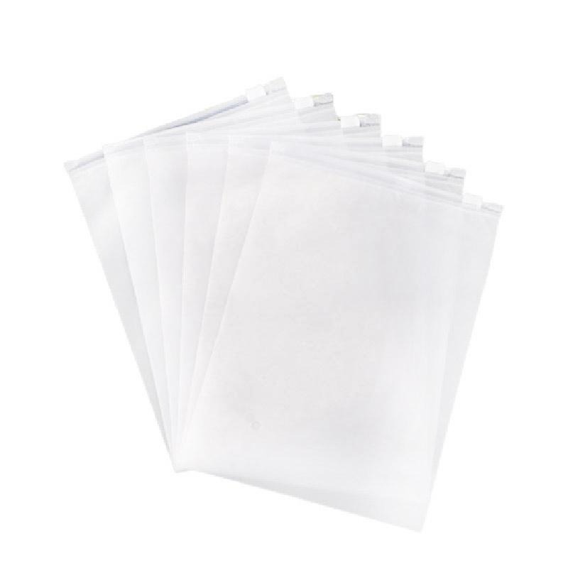 收納袋 防水袋 旅行收納袋 塑料夾鏈袋 衣物收納袋 EVA半透明袋 磨砂袋 束口袋 防塵袋 直版收納袋 袋子 拉鍊袋-細節圖2