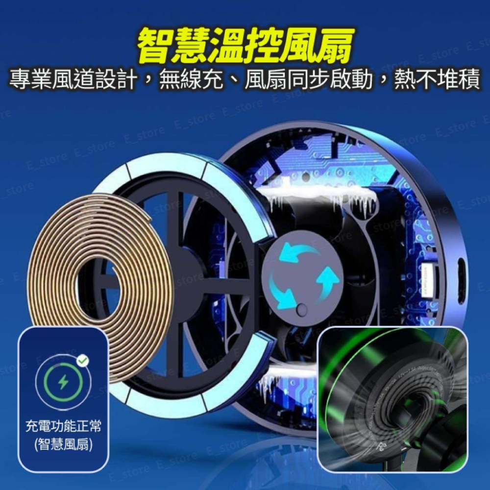 【保固+免運】Magsafe磁吸 15W 車用磁吸 無線充 無線充電 手機架 車用手機架 RGB無線充電器 磁吸無線充-細節圖5