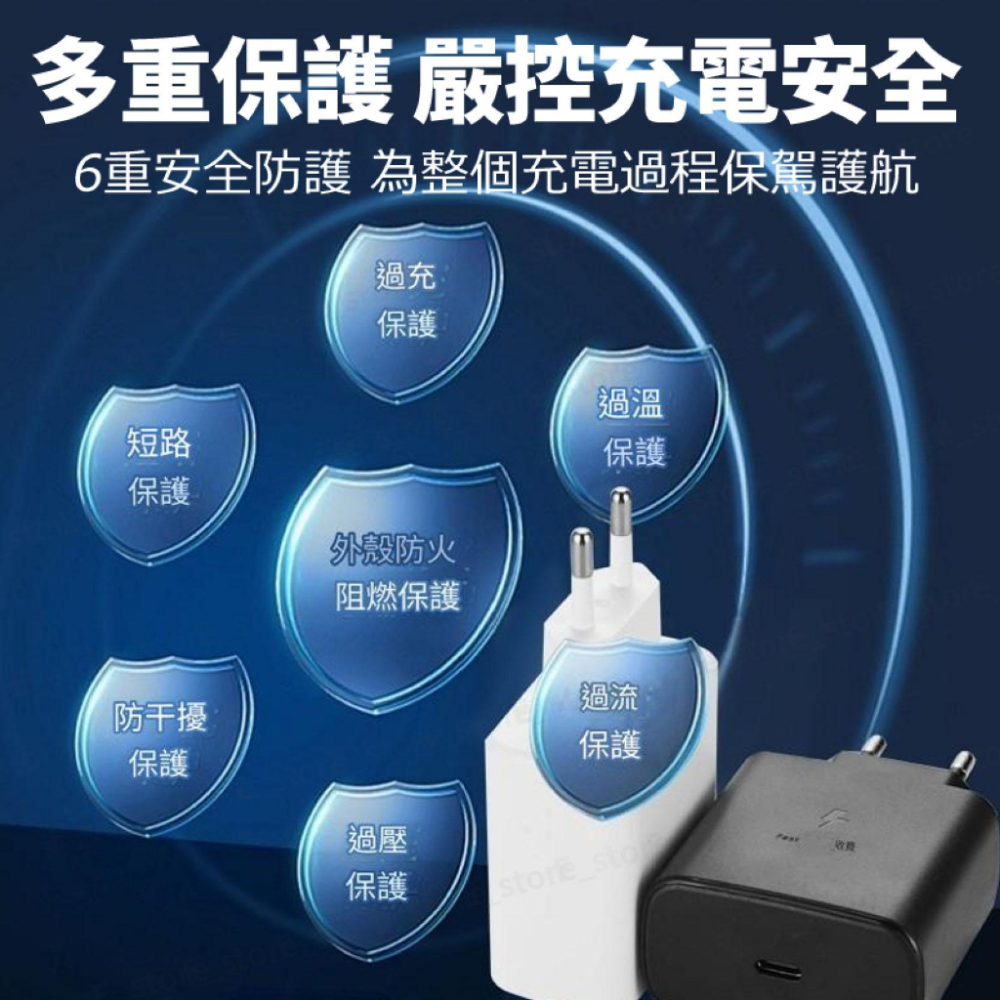 三星專用快充組 45W 雙Type-C PD 三星充電器 適用蘋果小米三星 S24Ultra 原廠品質 超級快充2.0-細節圖6