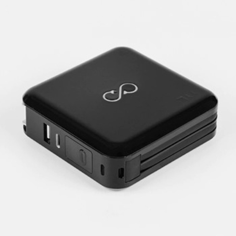 【一年保固】七合一無線充電行動電源 10000mAh 自帶線行充 無線充 多功能 磁吸行充 快充 BSMI認證 航空規範-細節圖2