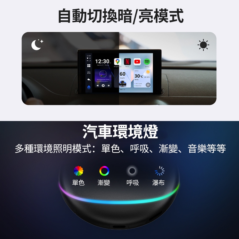 【熱銷】CARPLAY 轉安卓盒 有線轉無線 Ai box 導航機 車用安卓機 車用電視盒 安卓盒 支援蘋果安卓 雙系統-細節圖5