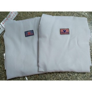 樂樂圍裙屋17D【工作服 二口袋 白色圍裙】日式圍裙 廚師圍裙 雙層布料內裡輕防水 家事圍裙 廚房 烘焙 家事 園藝-規格圖3