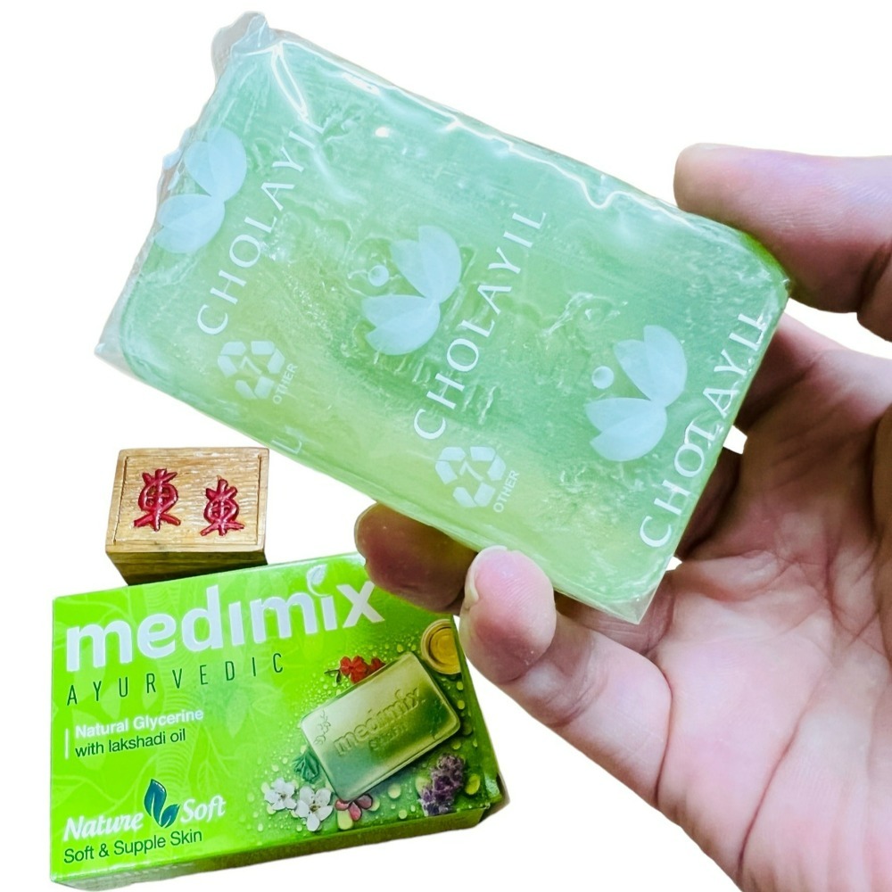 【Medimix正品附發票】【寶貝】【台灣銷售NO.1】印度綠寶石皇室藥草浴美肌皂香皂 (125克)-細節圖7
