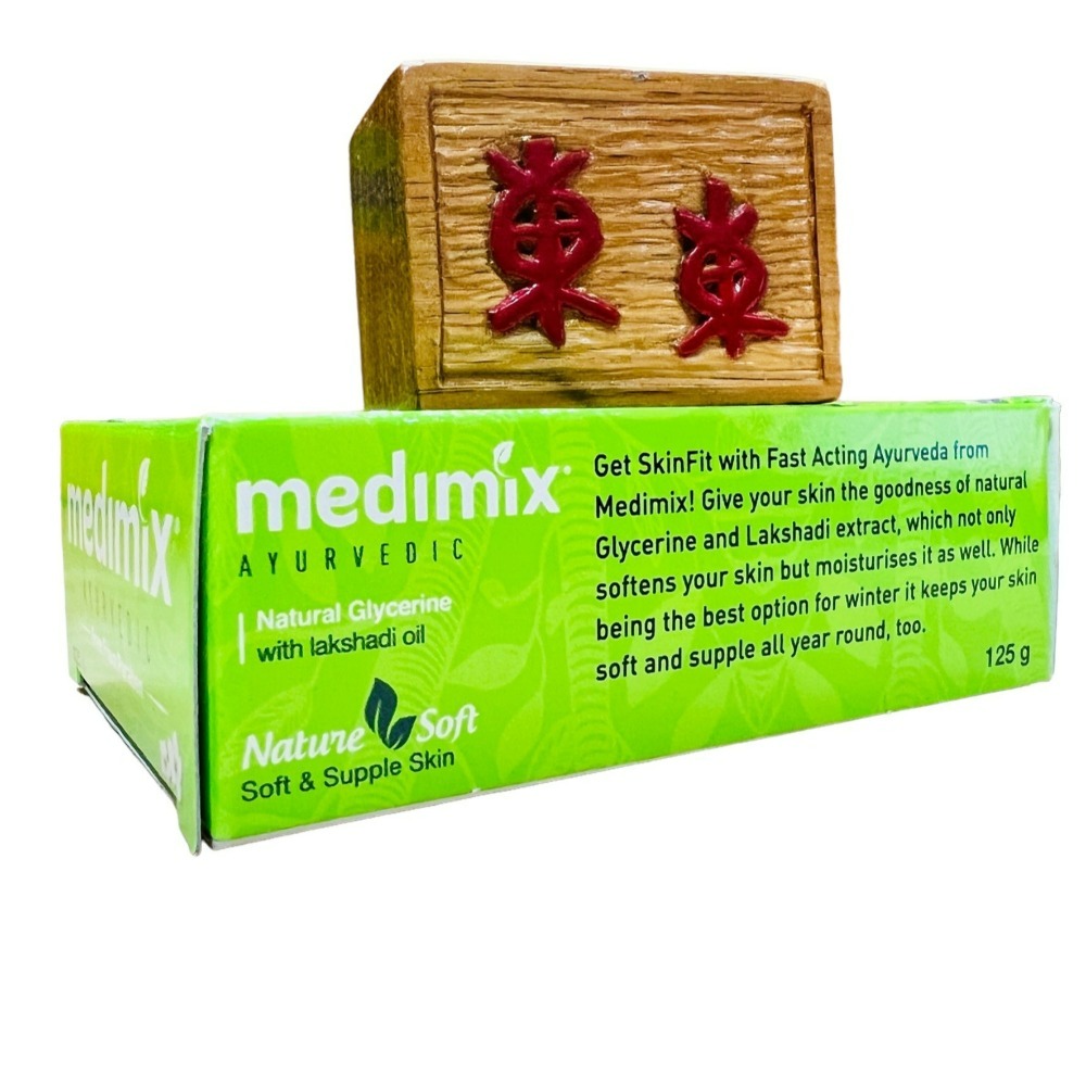 【Medimix正品附發票】【寶貝】【台灣銷售NO.1】印度綠寶石皇室藥草浴美肌皂香皂 (125克)-細節圖9