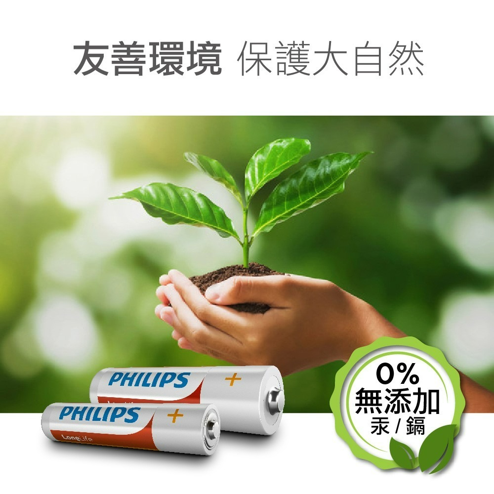 【PHILIPS飛利浦正品附發票】【1號碳鋅電池】【請認明原廠公司貨、品質有保障】(型號：LR20、R20、D型)-細節圖8