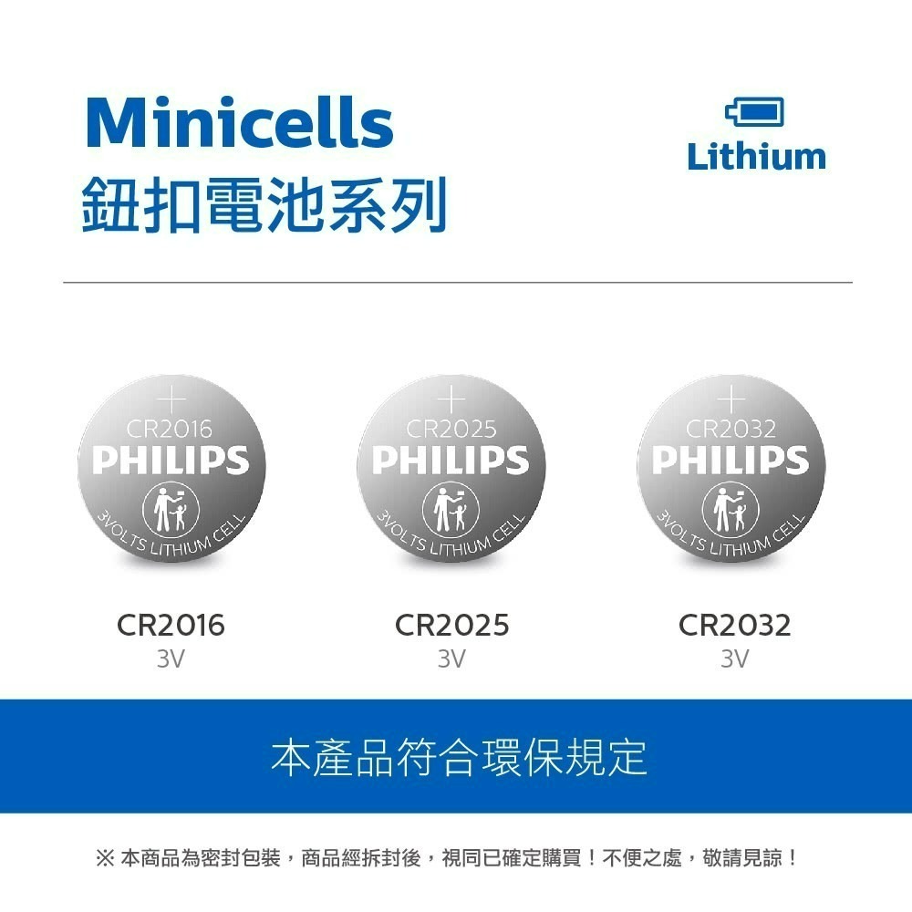 【PHILIPS飛利浦正品附發票】【碳鋅電池、鹼性電池、鈕扣電池】【1號、2號、3號、4號、9V、Minicell】-細節圖11