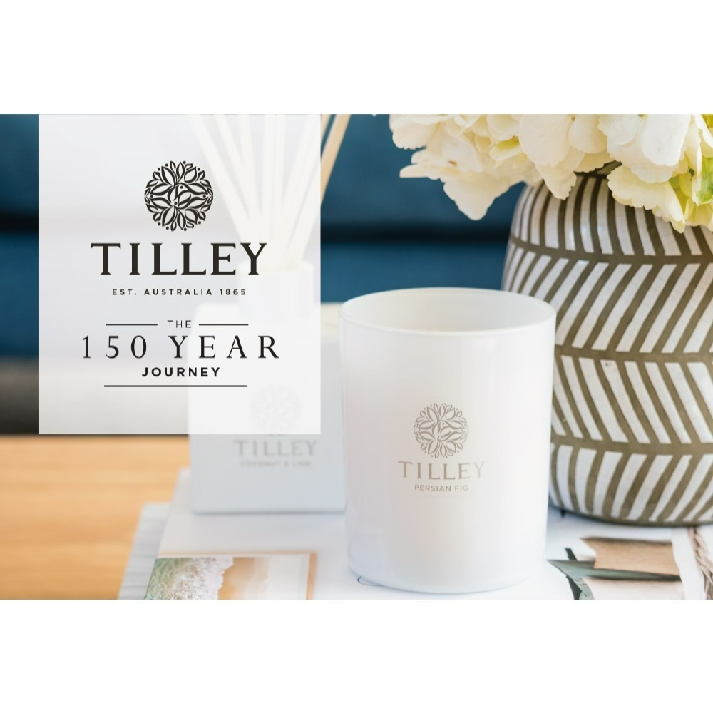 【TILLEY正品附發票】【木蘭與綠茶】澳洲皇家特莉百年香氛【微醺香氛蠟燭】【花香調】(240g)-細節圖6