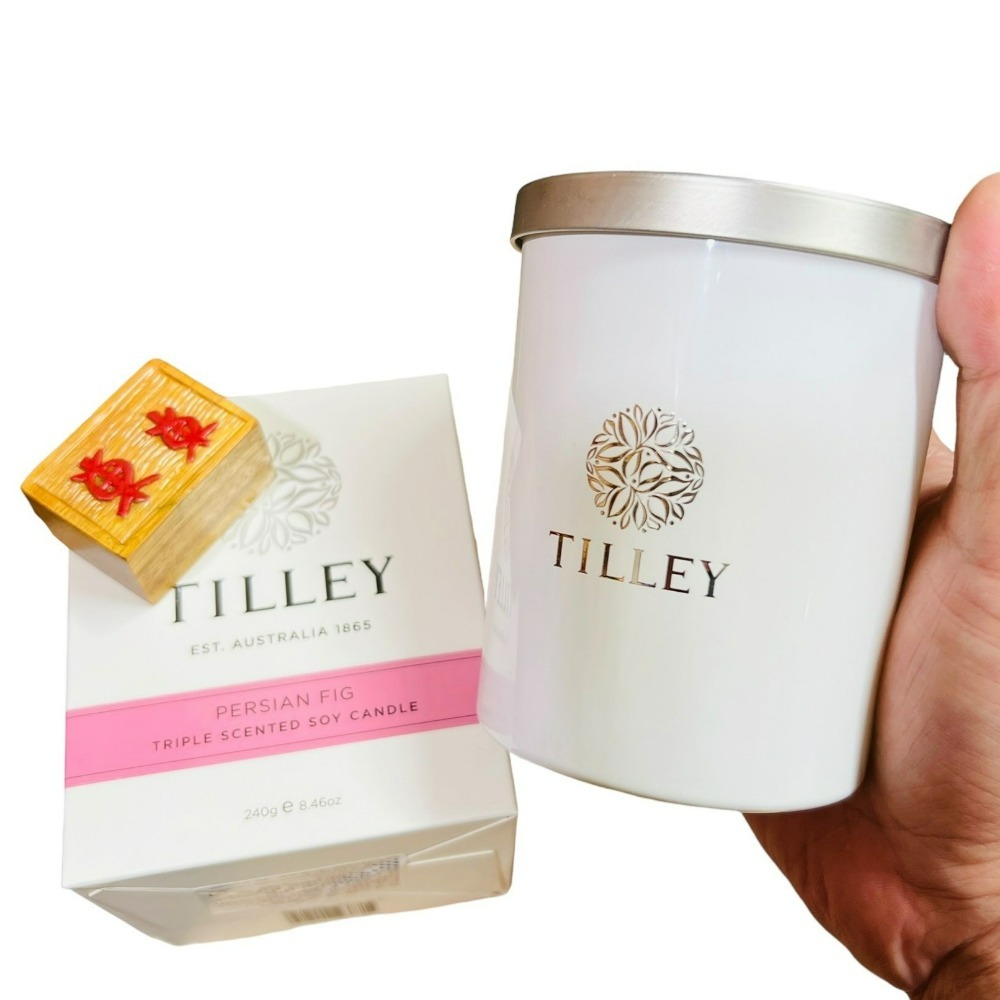 【TILLEY正品附發票】【希臘盛夏無花果】澳洲皇家特莉百年香氛【微醺香氛蠟燭】【果香調】(240g)-細節圖4