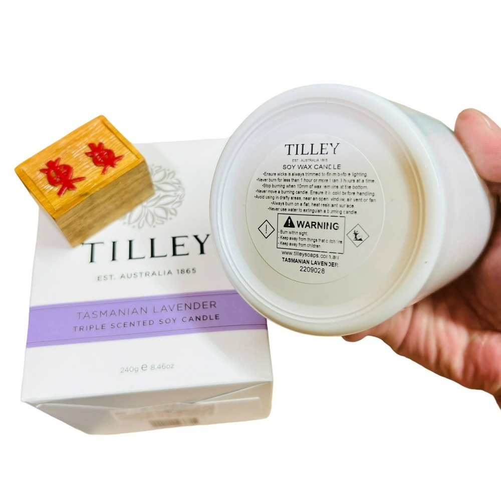 【TILLEY正品附發票】【塔斯馬尼亞薰衣草】澳洲皇家特莉百年香氛【微醺香氛蠟燭】【東方花香調】(240g)-細節圖4