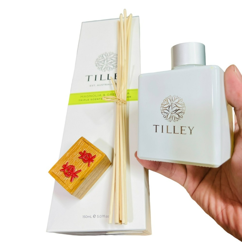 【TILLEY正品附發票】【木蘭與綠茶】澳洲皇家特莉百年香氛【經典擴香系列】(150ML)-細節圖2