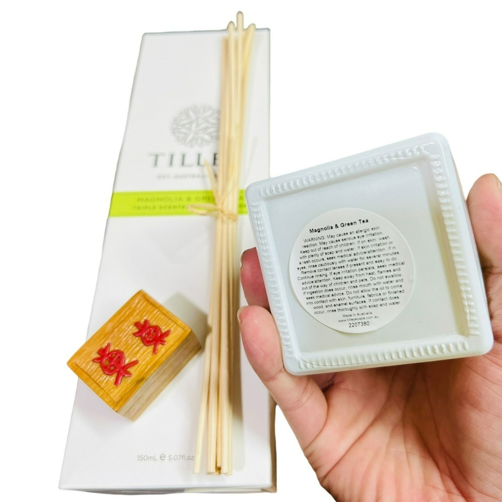 【TILLEY正品附發票】【木蘭與綠茶】澳洲皇家特莉百年香氛【經典擴香系列】(150ML)-細節圖3