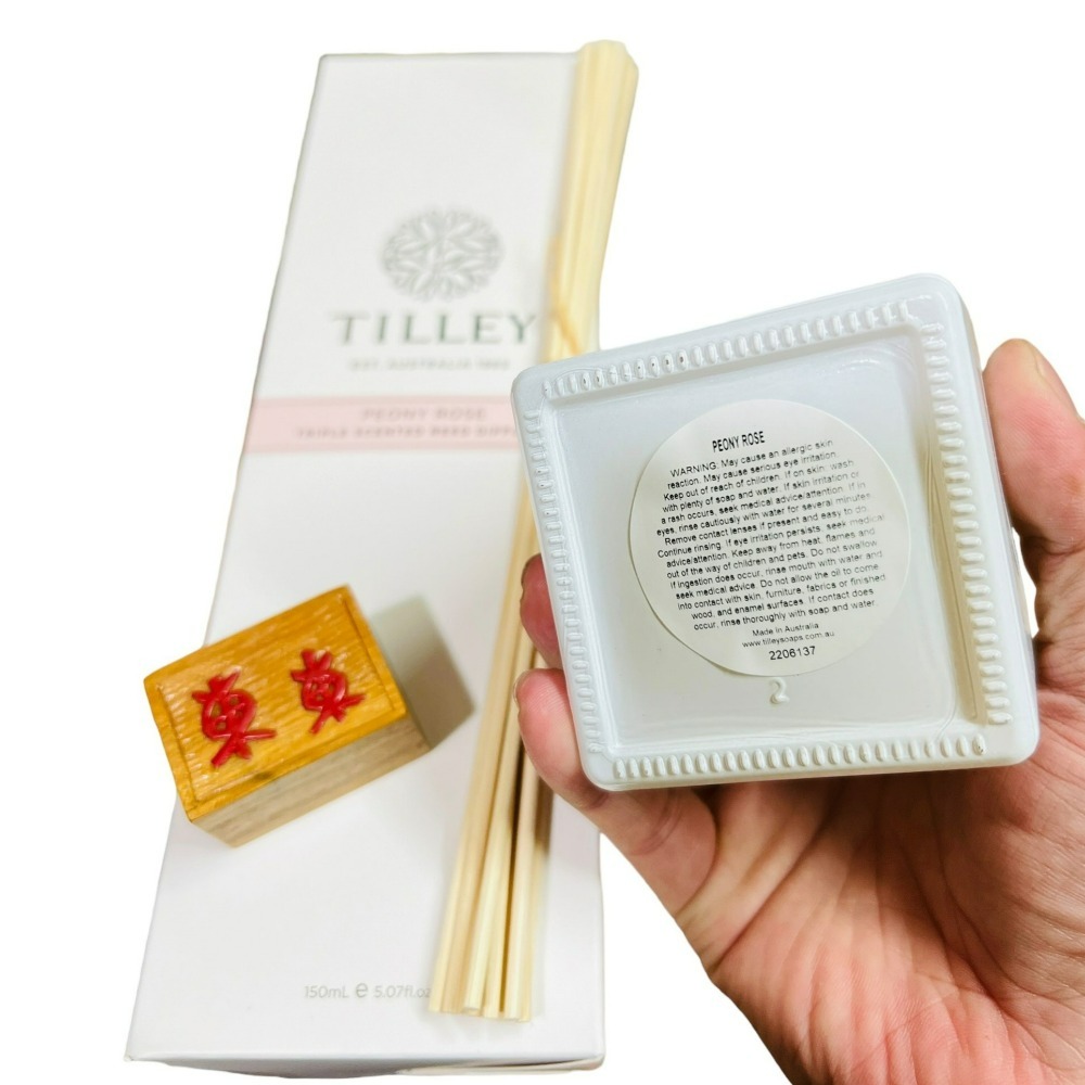 【TILLEY正品附發票】【牡丹玫瑰】澳洲皇家特莉百年香氛【經典擴香系列】(150ML)-細節圖3