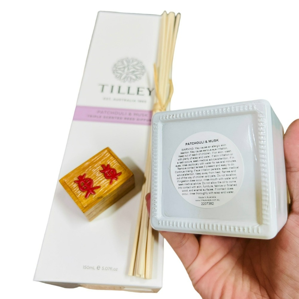 【TILLEY正品附發票】【廣藿與麝香】澳洲皇家特莉百年香氛【經典擴香系列】(150ML)-細節圖2