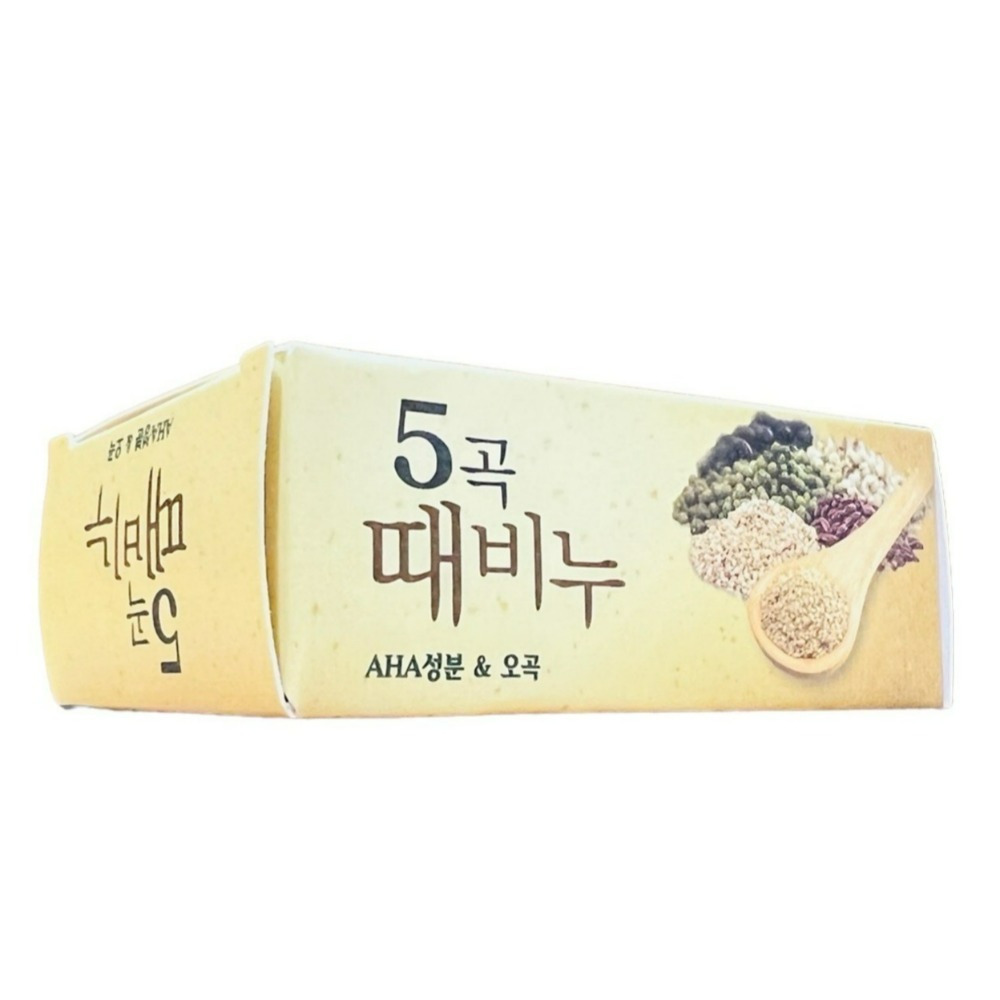 【MKH無窮花正品附發票】【五穀】【柔嫩彈性】韓國汗蒸幕去角質搓仙皂香皂 (100克)-細節圖8