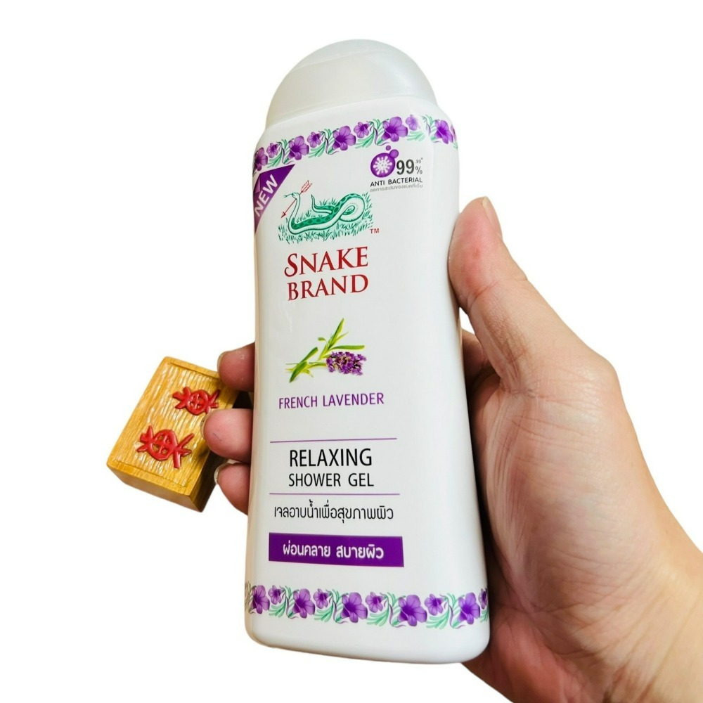 【Snake Brand正品附發票】【沐浴乳】【薰衣草】泰國 蛇牌 植物萃取【放鬆水潤】(180ml)-細節圖5