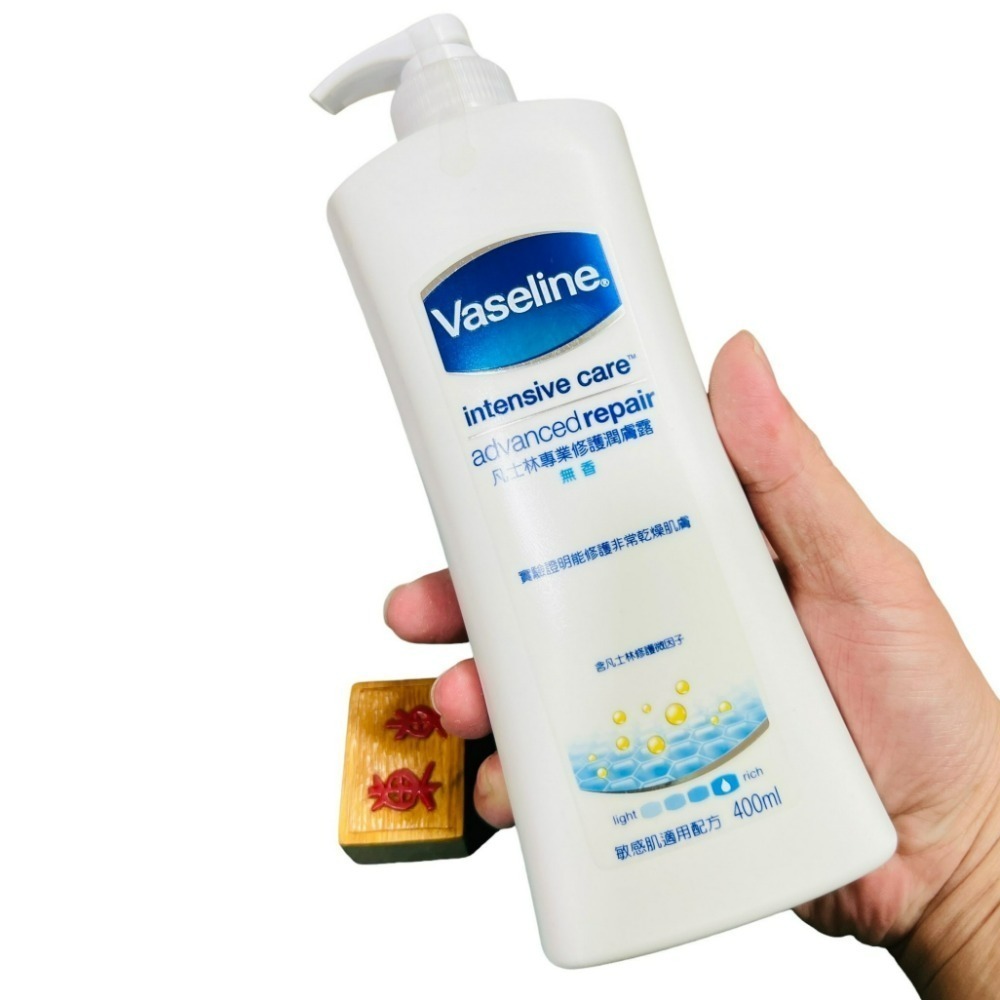 【VASELINE正品附發票】【專業修護】【5天有效舒緩乾癢】【經典款潤膚露】(400ML)-細節圖5