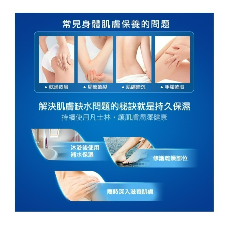 【VASELINE正品附發票】【經典款潤膚露】【蘆薈舒緩】【3X保濕力】(120ML)-細節圖5