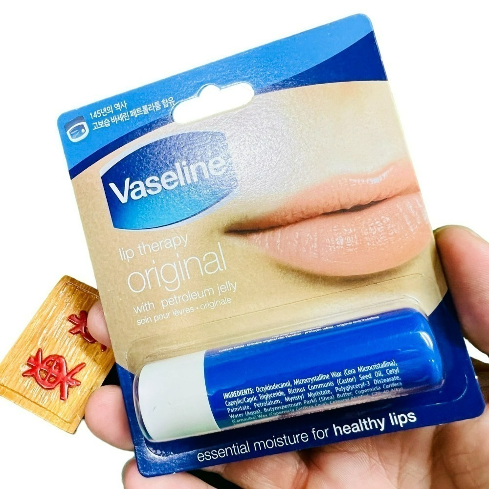 【VASELINE正品附發票】【護唇膏】【玫瑰潤色/經典滋潤】【韓國製】【兩款可選】(4.8g)-細節圖7