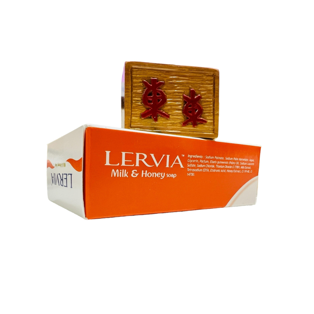【Lervia正品附發票】【蜂蜜保濕】【牛奶嫩膚香皂】【蜂蜜萃取、溫和調理】-細節圖4