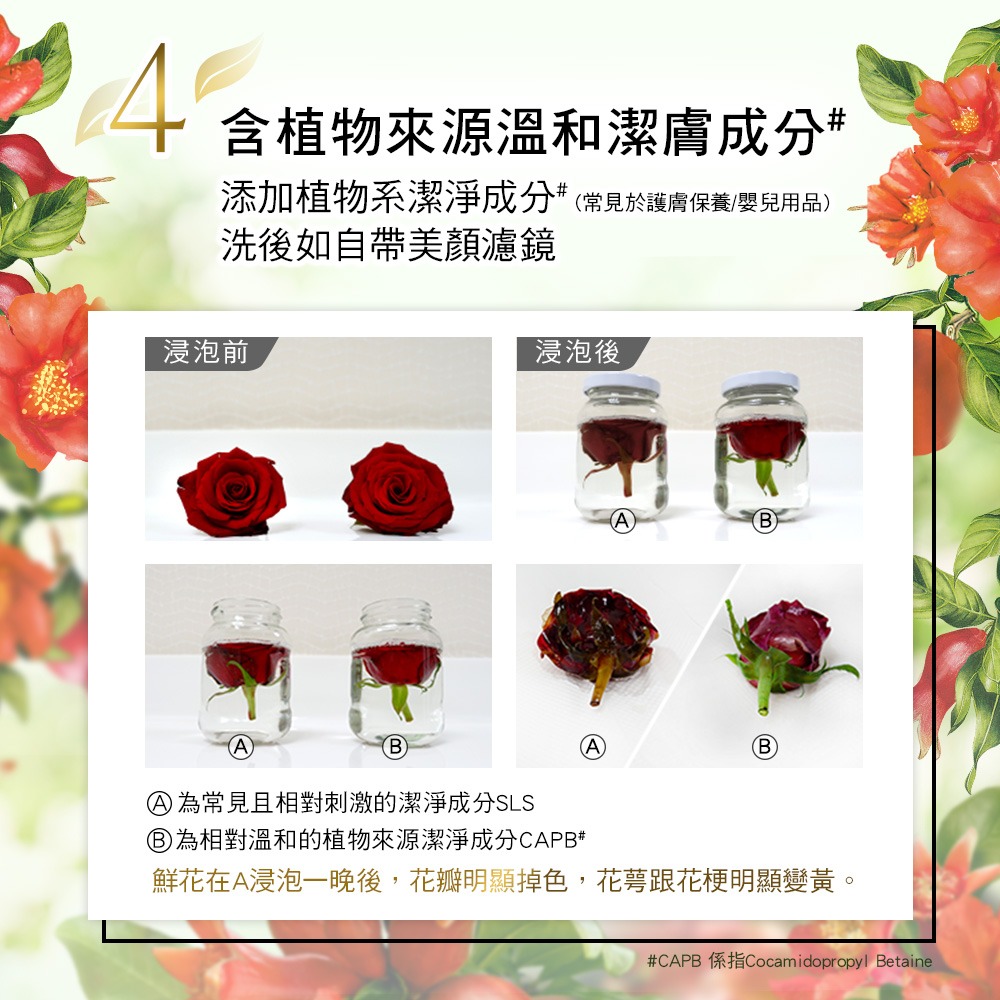 【LUX麗仕正品附發票】【天竺葵X石榴】【植萃香氛沐浴露】【550g】-細節圖6