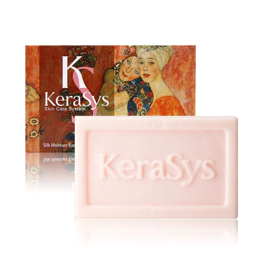 【KERASYS正品附發票】【可瑞絲 曠世名畫精油香皂】【洗面皂】【杏仁精油-水蜜桃&牡丹花】【複方草本精華】-細節圖3