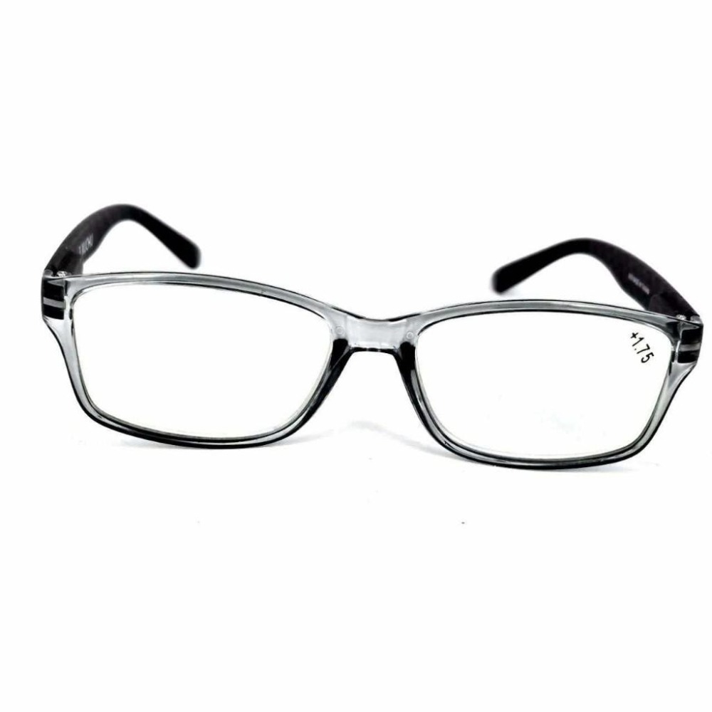 旭初 老花眼鏡 濾藍光 台灣製造 快速出貨 閱讀眼鏡 編織千鳥格紋 鏡腳彈簧  型號0003-細節圖2