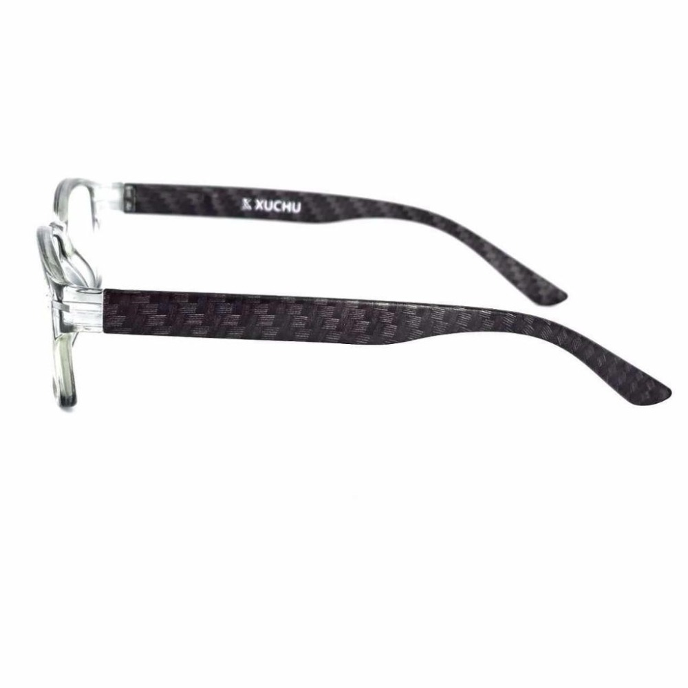 旭初 老花眼鏡 濾藍光 台灣製造 快速出貨 閱讀眼鏡 編織千鳥格紋 鏡腳彈簧  型號0003-細節圖3