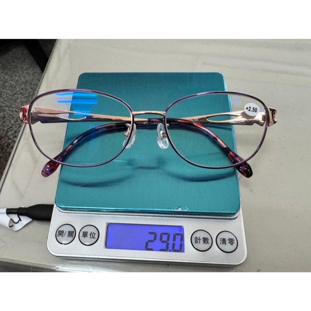 台灣現貨 矯正鏡片(未滅菌)+閱讀眼鏡 流行鏡框 優抗420 型號50107-細節圖4