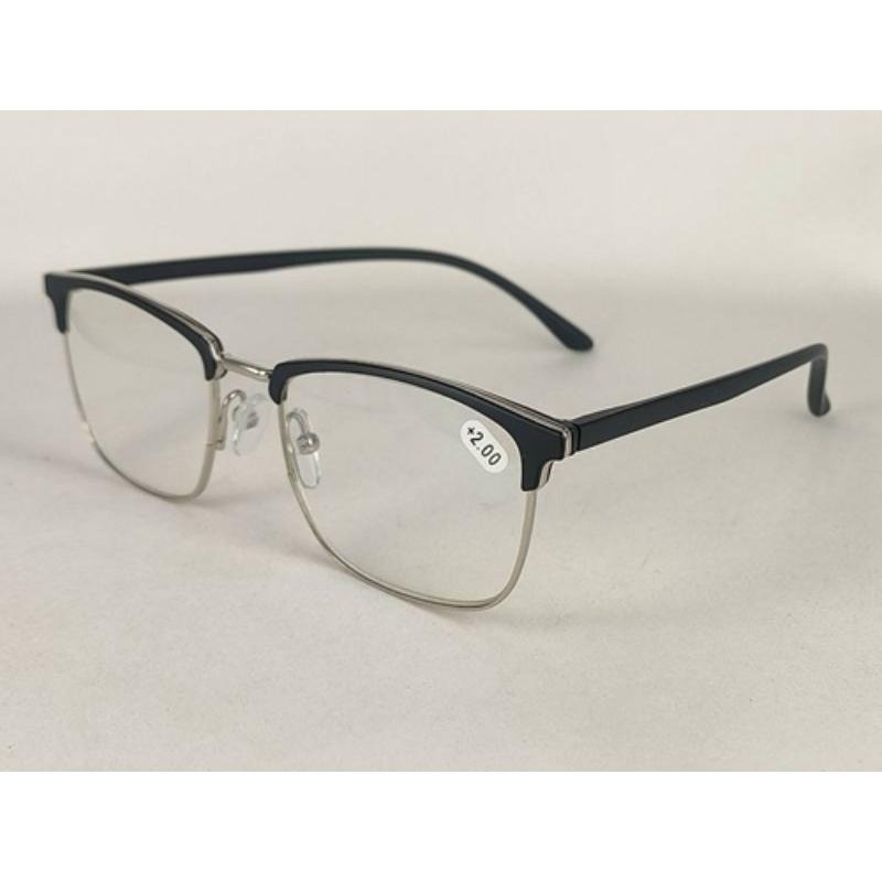 旭初 老花眼鏡 濾藍光 台灣製造 快速出貨 閱讀眼鏡 流行鏡框 型號6327-細節圖3