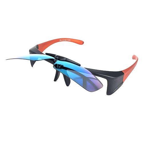 旭初 台灣製造 掀蓋偏光套鏡 水銀造型鏡片 型號2188-細節圖3