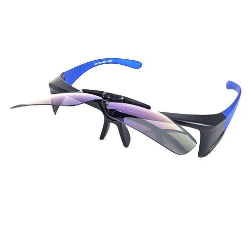 旭初 台灣製造 掀蓋偏光套鏡 水銀造型鏡片 型號2188-細節圖5