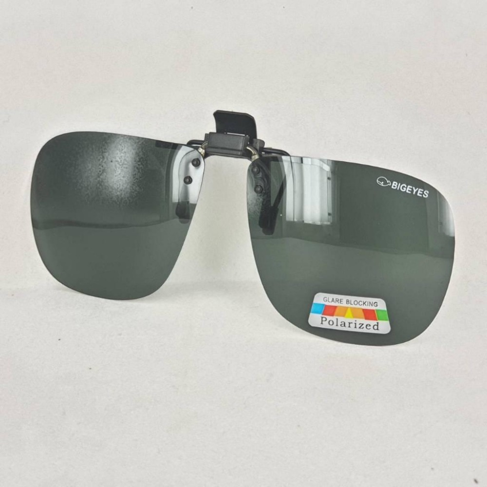 旭初 台灣製造 夾片式偏光墨鏡  近視鏡框可用 無框 超輕-細節圖4