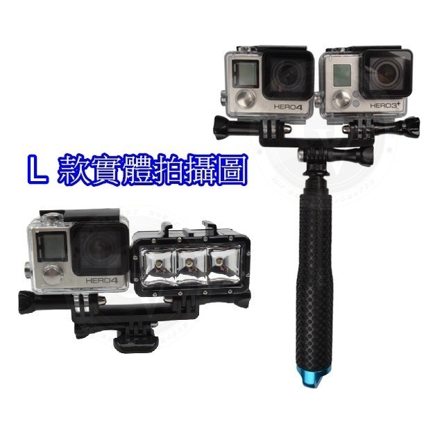 👍奧斯卡💫 Gopro 底座 配件 加厚底座 360度 旋轉底座 J型底座 轉接頭 1/4 雲台 轉接座 SJCAM-細節圖5