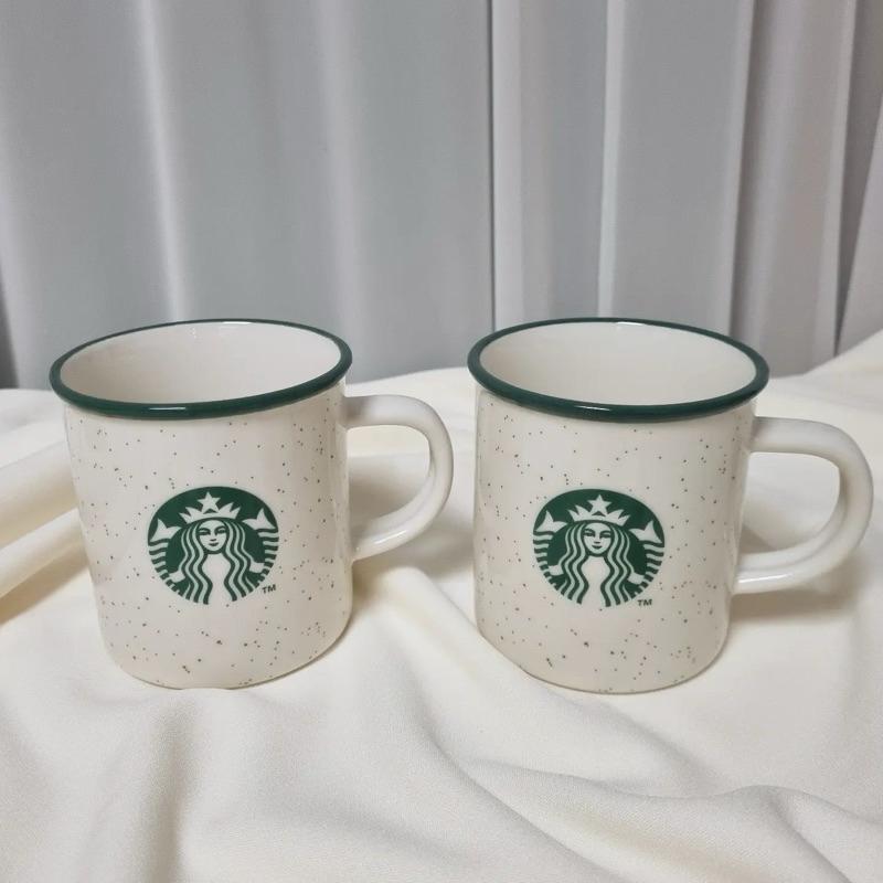 韓國代購 Starbucks 韓國星巴克2021年雜點綠邊馬克杯 ondo用-細節圖5