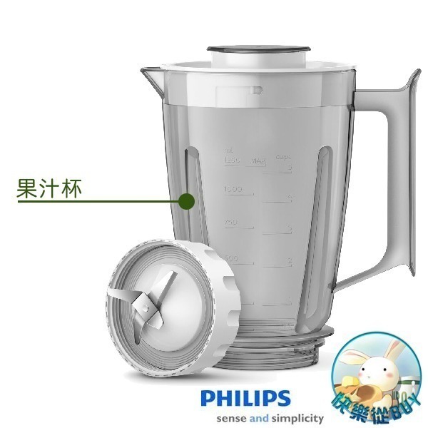 PHILIPS飛利浦  HR2191 超活氧果汁機專用配件-規格圖2